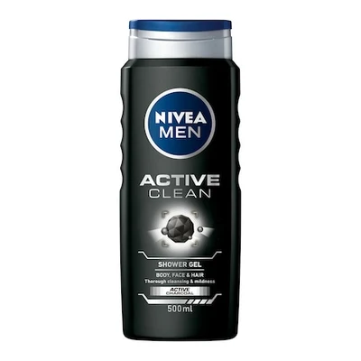 Nivea Active Clean tusfürdő, 500 ml