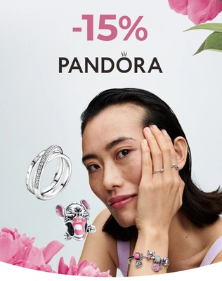 15% kedvezmény Pandora ékszerekre