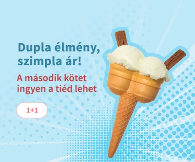 Dupla élmény, szimpla ár! - A második kötet ingyen tiéd lehet
