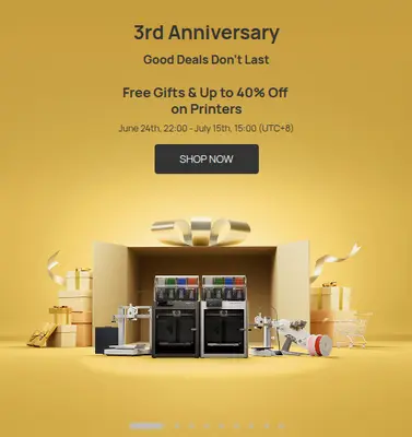 Bambu Lab Anniversary Sale
