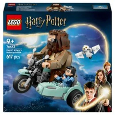 LEGO Harry Potter 76443 Hagrid és motoros kalandjai