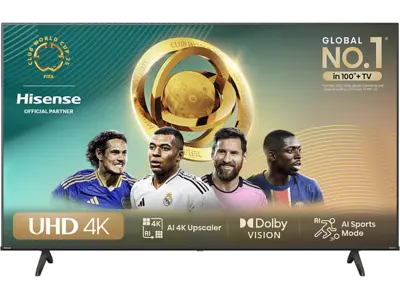 HISENSE 65A6N 4K UHD Smart LED TV, fekete, 164 cm