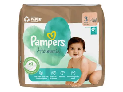 Pampers Harmonie Baby Pelenka, S3, 28 db