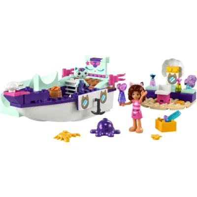 LEGO Gabi és Szirénke hajója szépségszalonja (10786)