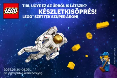 Készletkisöprés! LEGO® szettek szuper áron!