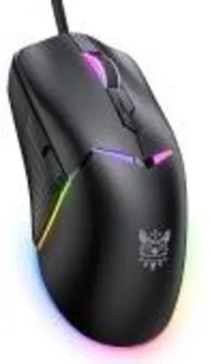ONIKUMA CW929 RGB Gamer egér - Fekete wired black