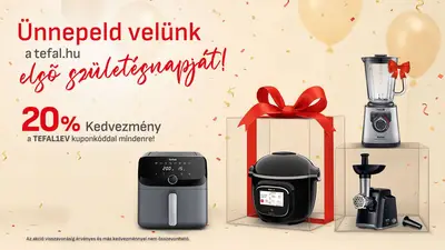 Tefal - születésnapi akció!