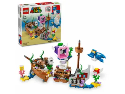 LEGO® Super Mario™ Dorrie elsüllyedt hajóroncs kalandjai kiegészítő szett (71432)