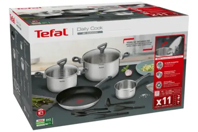 Edénykészlet Tefal Daily Cook 11 db G713SB45