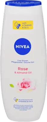 NIVEA Tusfürdő Care & Roses, 500 ml