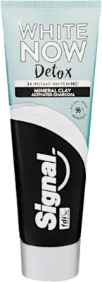 Signal White now detox charcoal fogkrém, 75 ml