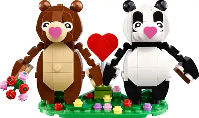 LEGO Szerelmes medvék 40821