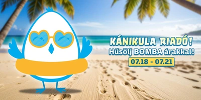 Kánikula napok (sok kedvezménnyel)