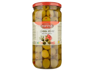 Baresa Magozott olívabogyó, Töltőtömeg: 420 g