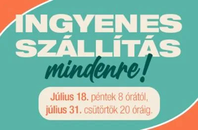 Ingyenes szállítás - Háda Webshop