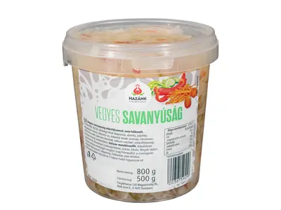 Hazánk Kincsei Vegyes savanyúság, 500 g