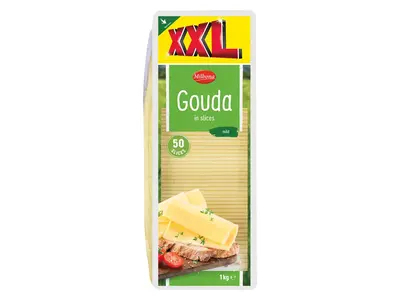 Milbona Szeletelt sajt, 1 kg
