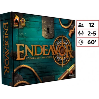 Endeavor: Az ismeretlen vizek hódítói társasjáték