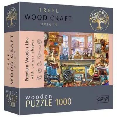 Trefl Puzzle Wood Craft: Antikvitás – 1000 darabos fából