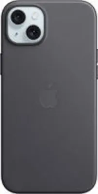 Apple iPhone 15 Plus FineWoven-szövet fekete MagSafe tok telefon (AlzaPlus+)