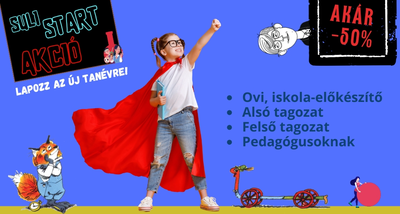 Lapozz az új tanévre! – Suli start akció