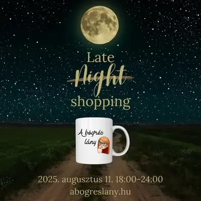 Late Night Shopping - A bögrés lány