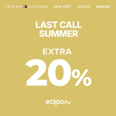 Nyár végi akció (extra 20% kedvezmény)