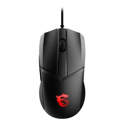 MSI Clutch GM41 Lightweight V2, fekete - PlayGoSmart