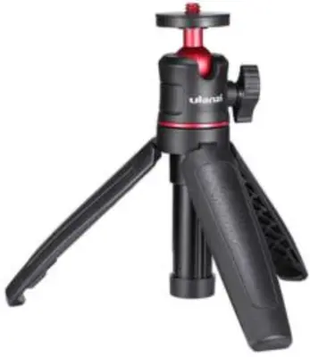 ULANZI MT-08 fehér állítható méretű mini tripod, asztali állvány 360 fokos gömbfejjel, 1/4-es csatlakozással (2014)