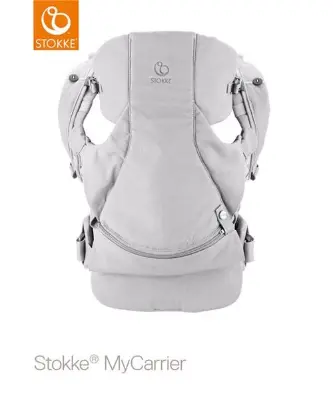 Stokke MyCarrier Front Carrier Grey kenguru babahordozó