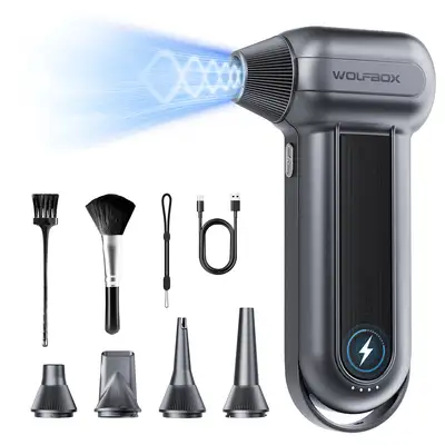 Wolfbox Compressed Air Duster - Super Power Electric