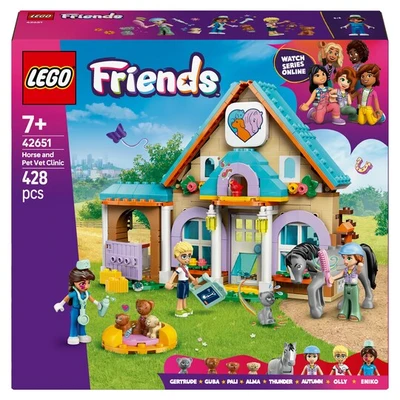 LEGO Friends 42651 Ló- és állatkórház
