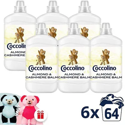 Coccolino Sensitive Almond 6 × 1600 ml öblítő