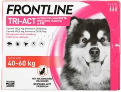 Frontline Tri-Act kutya XL 40-60 kg 3db