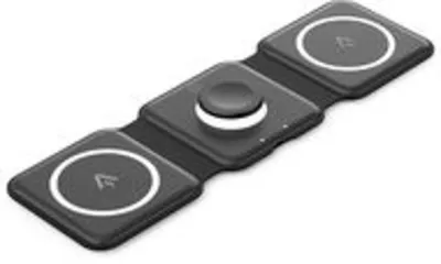 Vention 3in1 Portable Wireless Folding MagCharger, Black vezeték nélküli töltő (AlzaPlus+)