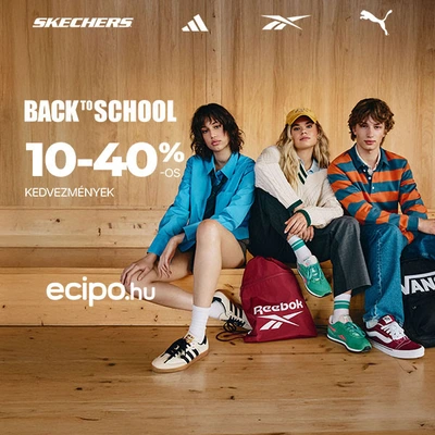 Back to School (10-40% kedvezmény)