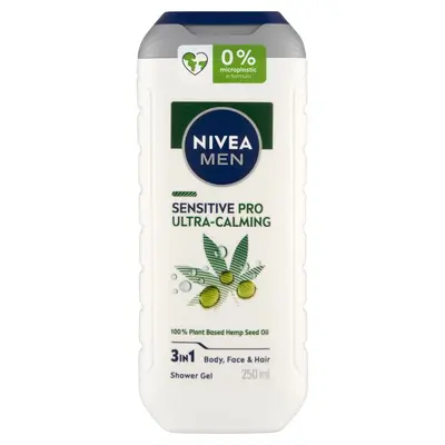 NIVEA MEN Sensitive Pro Ultra-Calming tusfürdő - 250 ml