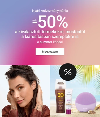 Akár 50% kedvezmény