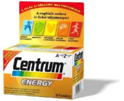 Akciós Centrum Energy multivitamin tabletta 30x