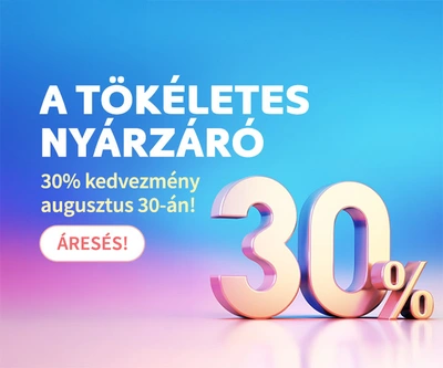 A tökéletes nyárzáró (30% kedvezmény)