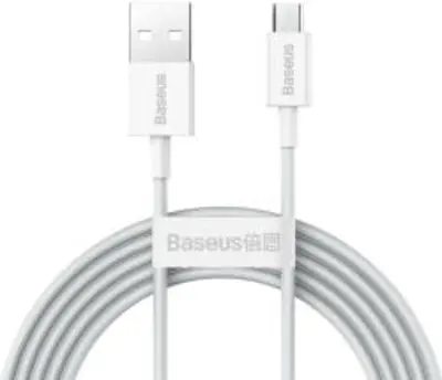 Baseus Superior Series USB-Micro-USB kábel, 2A, 2m (fehér) (CAMYS-A02)