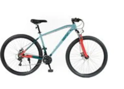 Olpran Canis man 29" 19" szürke/sötétpiros/benzinkék mountain bike