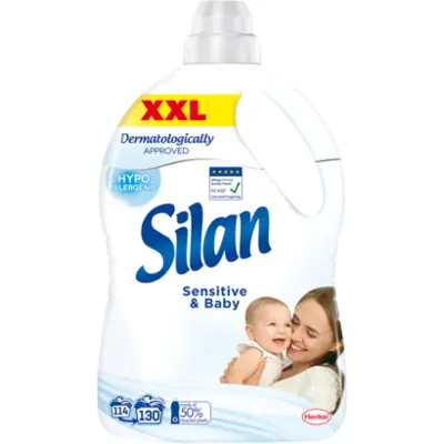 Silan Sensitive öblítő 130 mosás 2860 ml
