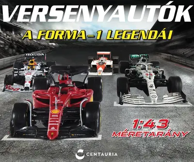 Versenyautók - A Forma-1 Legendái - első szám