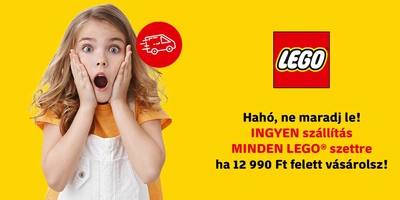 Ingyen szállítás LEGOkra 12 990 Ft felett
