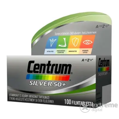 Centrum Silver 50+ multivitamin (100db)