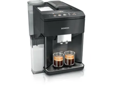 Siemens EQ500 Automata kávéfőző, Sötét inox (TQ518RX3)