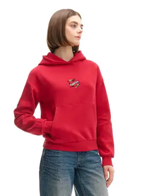 Oversize kapucnis pulcsi (025CU-33X)