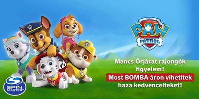 Mancs őrjárat játékok 25% kedvezménnyel