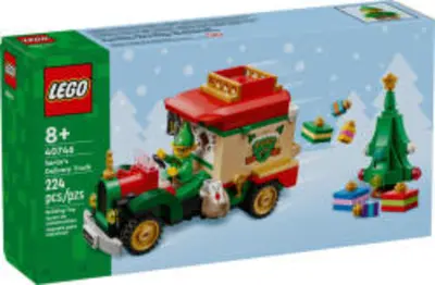 LEGO Icons Mikulás teherautó 40746